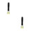 2Pièces Rouleaux Anti-Bruit En Caoutchouc Durable Et Ajustable 5