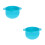 2Pièces Bol De Mélange Silicone Vert Accessoire DIY 7