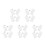 10 Pairs Cotton Moisturizing Gloves For Sleeping And Touchscreen Use 5