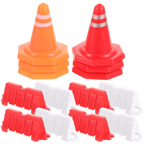120Pz Mini Barricate ABS Colorato Per Bambini 2