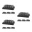 12Pièces Bbq Acier Brossage Profond Grille Barbecue 7