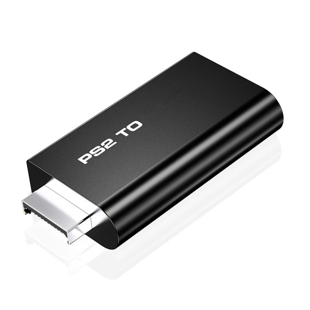 Plug And Play Ps2 Hdmi Converter, High Definition Digital Adapter For Hdtv And Projectors, Audio And Video Sync Output With Full Compatibility 9138057340785