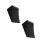 2Pcs Portable Black Rubber Wheel Chocks for Car Parking 9