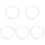 5Pcs Transparent Epoxy Mixer Nozzle Tubes for Vacuum Cleaner Projects 3