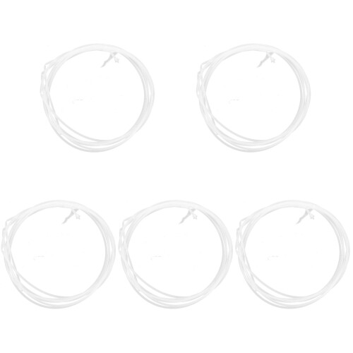 5Pcs Transparent Epoxy Mixer Nozzle Tubes for Vacuum Cleaner Projects 2