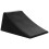 2Pcs Portable Black Rubber Wheel Chocks for Car Parking 2