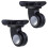 2Pcs Trolley Casters Replacement Heavy Duty Roller Wheel-W132 1