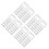 80Pièces Boîtes À Gâteaux En Papier Fenêtre Rectangulaire 4