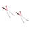 2Pcs Durable Spark Plug Boot Removal Tool Steel Auto Connector Pliers 5