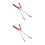 2Pcs Durable Spark Plug Boot Removal Tool Steel Auto Connector Pliers 9