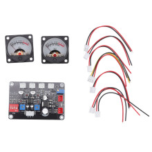 2 Stück VU-Leistungspegelmesser für den Verstärker, geeignet für AufnahmeStudio, 12V-18V