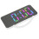 RGB-LED-Spiegel-Uhr Desktop-Wecker mit Lichtsensor 15,87,8 cm 1
