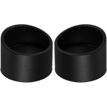 4St Zwarte Rubber Oogbeschermers Voor Met Grip