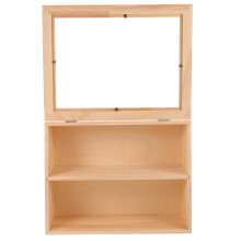 2St Dubbele Brooddoos Beige Voor Keuken En Thee Opberging
