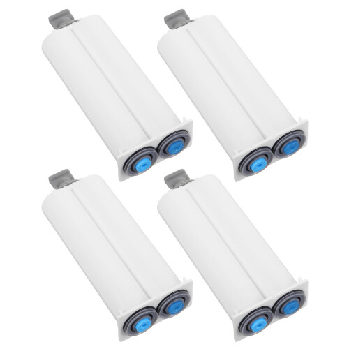8St Draagbare Witte Epoxy Lijm Mengtubes Van Duurzaam Plastic