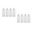 8St Draagbare Witte Epoxy Lijm Mengtubes Van Duurzaam Plastic 4