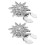 8St Afneembare Stervorm Knopbezetting Blouse En 2