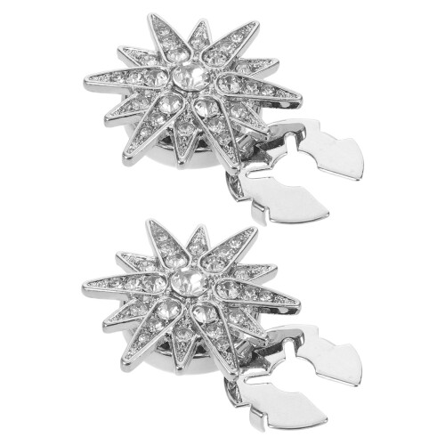 8St Afneembare Stervorm Knopbezetting Blouse En 1