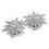 8St Afneembare Stervorm Knopbezetting Blouse En 3
