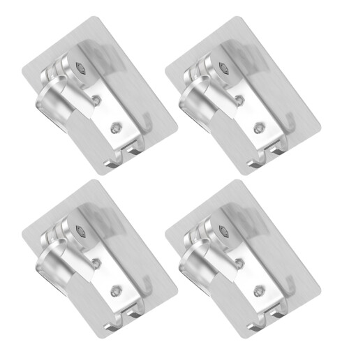 12St Lijm Douchekophouder, Verstelbaar, Aluminium, 2