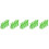 20St Kinderspeelgoed Clockwork Wind Up Speelgoed Groen Plastic 11