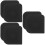 6St St Plastic Pan Schrapers, Keuken Schoonmaak Tool, Zwart, Compact 9