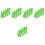20St Kinderspeelgoed Clockwork Wind Up Speelgoed Groen Plastic 6