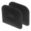 6St St Plastic Pan Schrapers, Keuken Schoonmaak Tool, Zwart, Compact 2