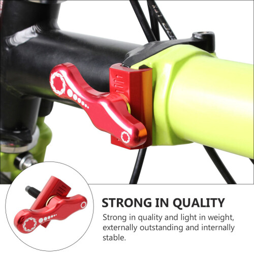 2Sets Rood Aluminium Vouwfiets Sluiting Frame Connector Sterk 2