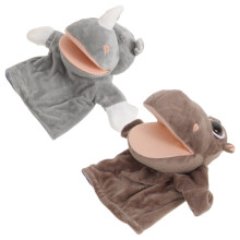 2St Multikleur Handpoppen, Perfect Voor Kind En Familie