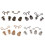 12Sets Verstelbare Taille Extender Jeans Knopen Set Stevige Kwaliteit 1