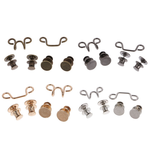 12Sets Verstelbare Taille Extender Jeans Knopen Set Stevige Kwaliteit