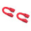 2Sets Sport Aluminium Metalen U Accessoires 7