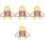4Sets Multifunctionele Gesplitste in Vliegtuigstijl 5