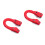2Sets Sport Aluminium Metalen U Accessoires 8