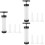 3Sets Voedselveilige Witte Worstenvuller Plastic Tool Voor Worstmaken 6