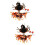 2Sets Halloween Huisdier Halsband Set Met Hoed 8