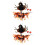 2Sets Halloween Huisdier Halsband Set Met Hoed 6