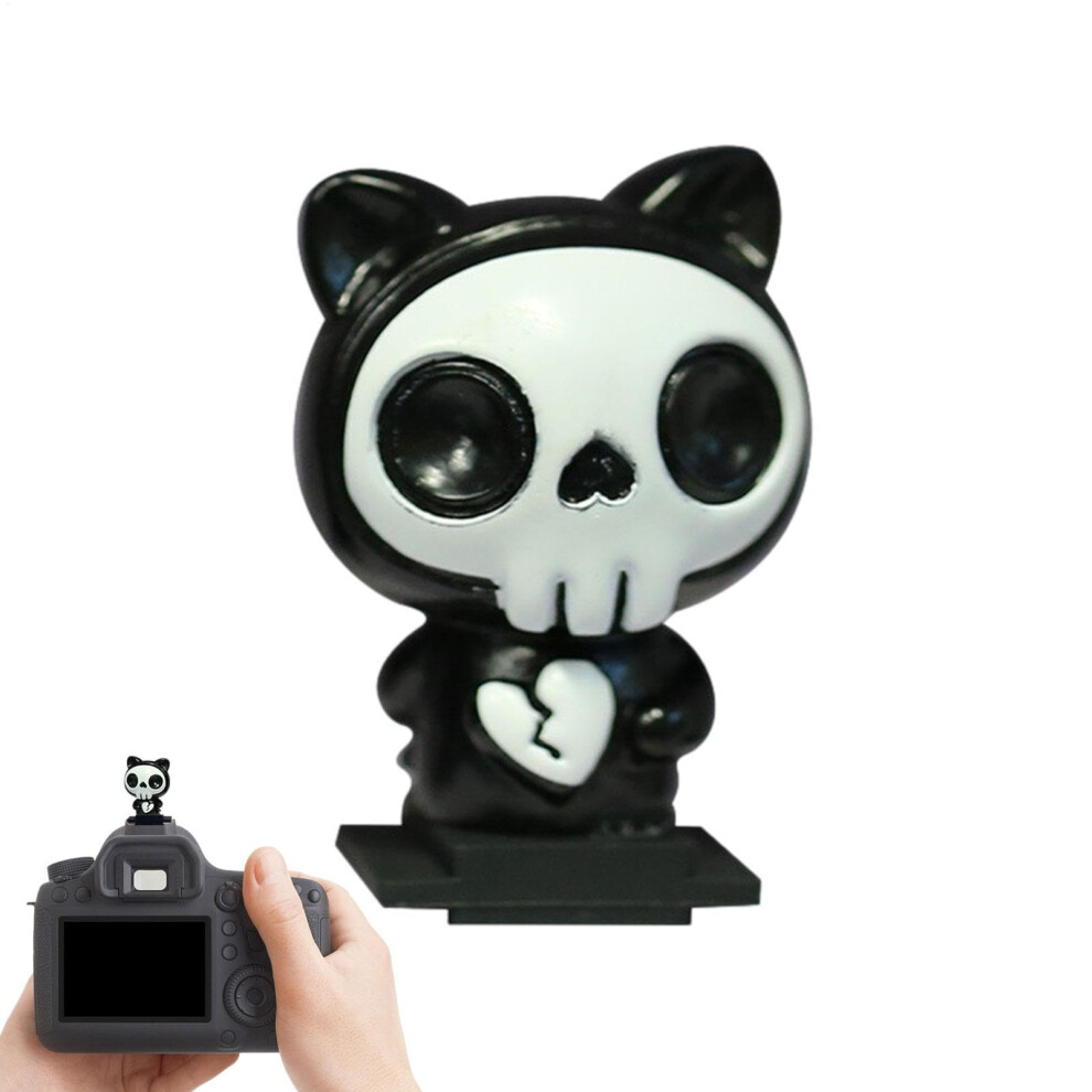Camera Flash Cover For Dslr Cameras Hot Shoe Protector Heartbroken Skeleton Design Shoe Mount Cover Protector 9426802576030