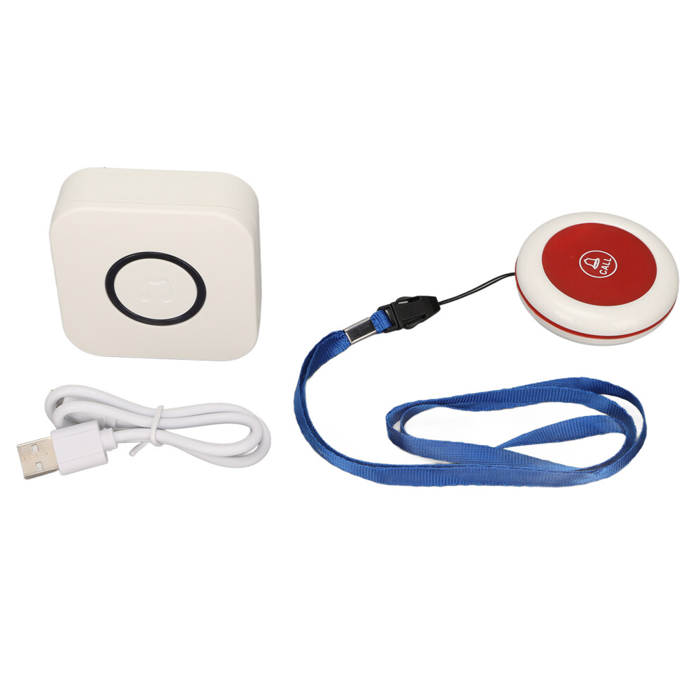 Emergency Vibration Pager, Nurse Alert System: Compact Size, Smart Ringtones & Easy Use For Quick Assistance Calls 9773935186835