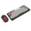 Compact & Stylish Wireless Keyboard Mouse Set - Black Ergonomic Design 1