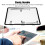 Touch Screen Digitizer Glass for iOS Pro 12.9in 3rd/4th Gen Black 7