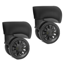 1 paire de roues de bagages, Kit de réparation de matériel-W147