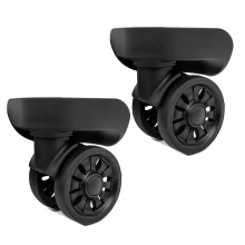 1 paire de roulettes de chariot de remplacement de roues Ă -W089