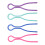 Small Bobbin Thread Clips 20pcs Plastic Fits Most Spools Random Colors 12