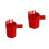 2Pièces Plastic Picker Rouge Récolte Baies Fruits 6
