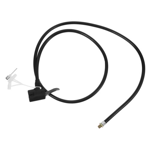 4St Fietsband Inflatorslang Plastic, En Met Adapter Set 1