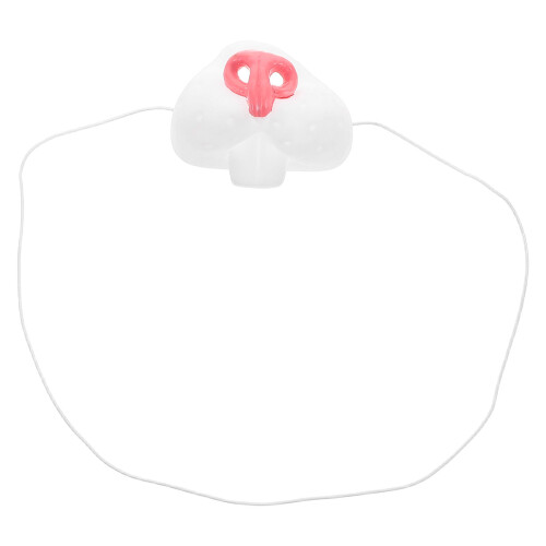 5St Elastische Bunny Accessoires Wit Voor Paasfeest Kids 1