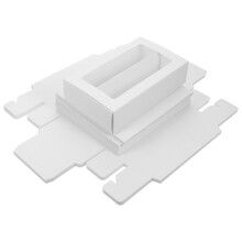 20St Witte Papieren Transparante Lade Dozen Voor En Macarons