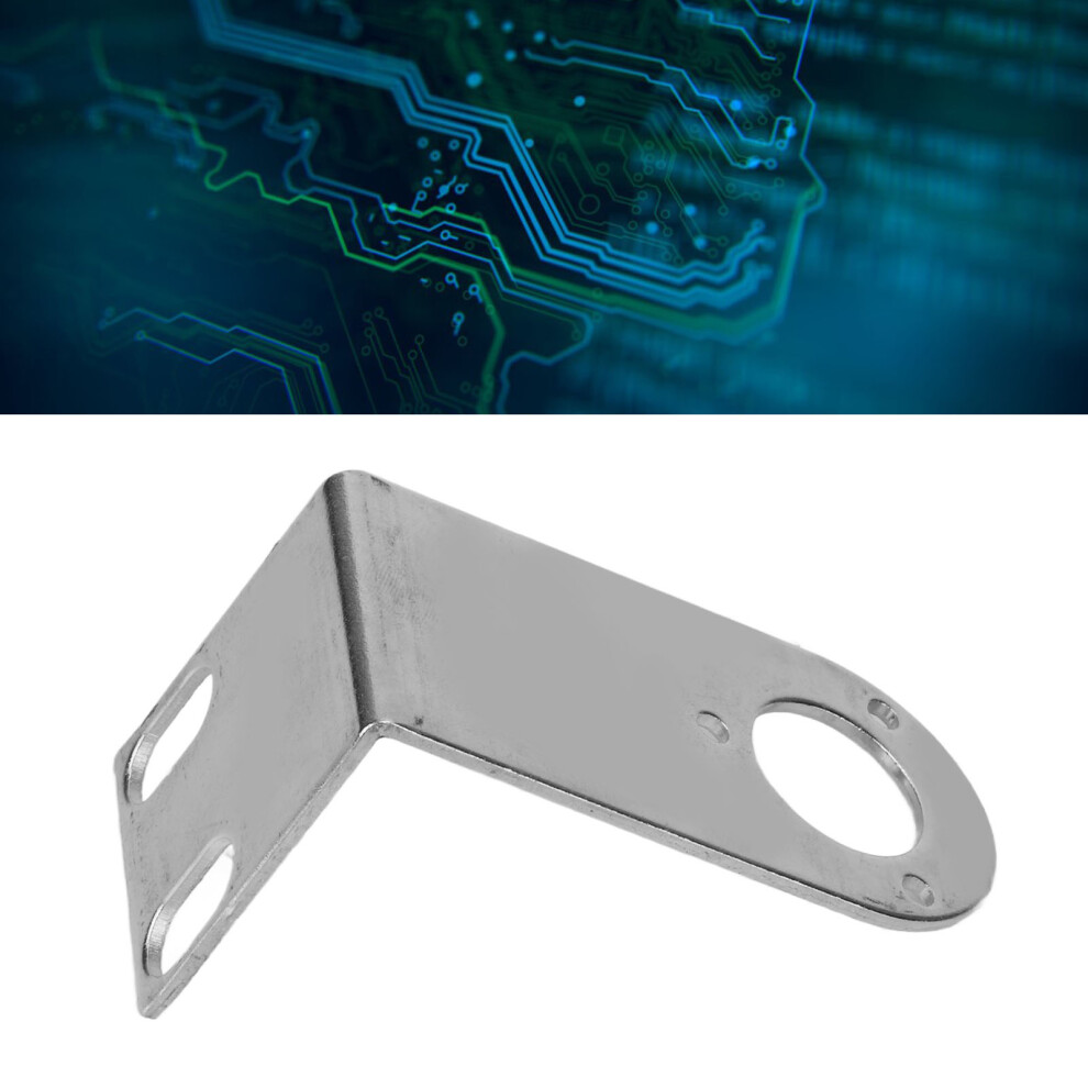 Compact Rotary Encoder Fixing Bracket With Glossy Finish 21Mm Hole 5061374018225